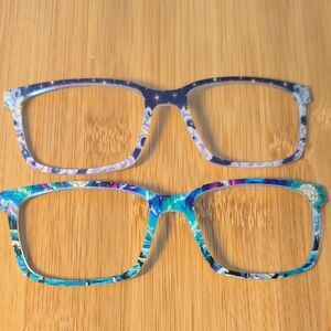 Pair Eyewear Toppers- Kirby- ❄️ Winter Patterns (Recent)-Never Worn